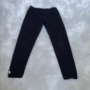 Girls Black Polo Leggings